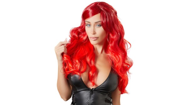 Long Red Wavy Wig