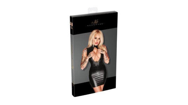 Noir Dramatic Mini Dress XLARGE