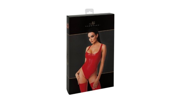 Noir Handmade Elysium Bodysuit Red MEDIUM