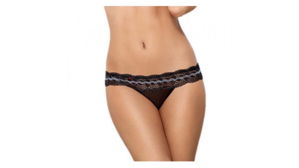 Obsessive Lacy Thong L/XL