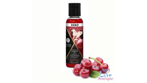 Shunga Intimate Kisses Aphrodisiac Oil Blazing Cherry 60ml