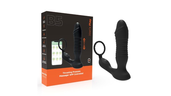APP-CONTROLLED PROSTATE MASSAGER WITH THRUSTING MOTION EROSPACE MEN’S PLAY B5
