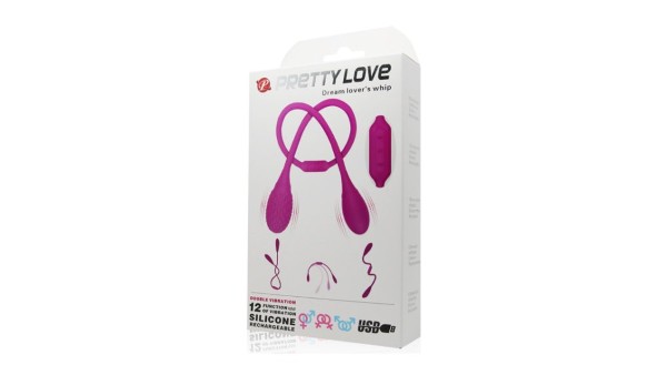 Dream Lover's Double sided flex Whip Silicone Vibe