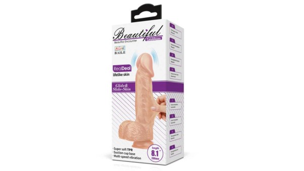 CATOBLEPAS Remote Controlled Dildo with Suction 20.6 x Ø 4.4 cm