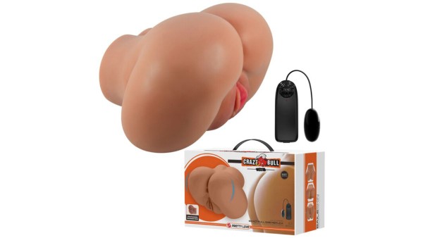 CRAZY BULL LUNA Latin Pussy and Ass with vibration