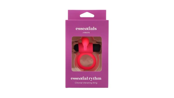E9 PINK RECHARGEABLE VIBRATING RING