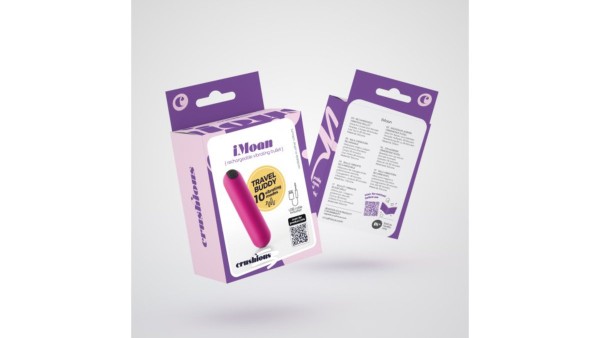CRUSHIOUS IMOAN RECHARGEABLE VIBRATING BULLET PINK