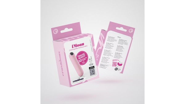 CRUSHIOUS IMOAN RECHARGEABLE VIBRATING BULLET PINK