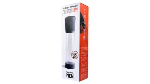 AUTOMATIC PENIS PUMP WITH BATTERIES 21 CM