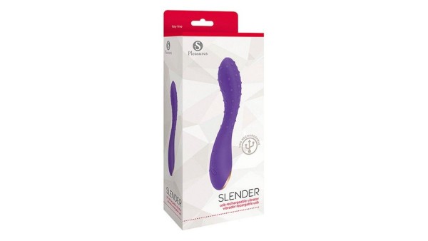 S Pleasures Violet Slender Vibrator