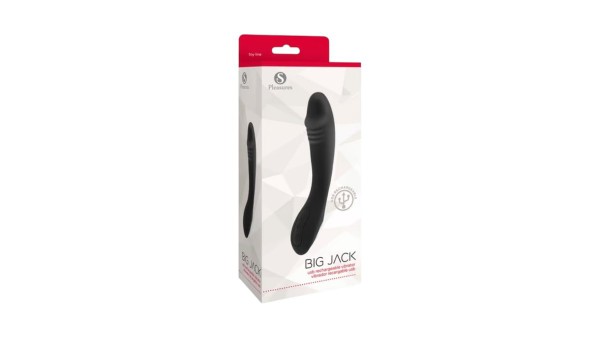 S Pleasures Big Jack Vibrator Black