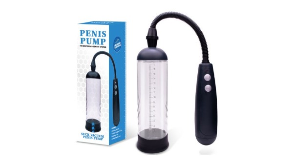 Automatic remote controlled penis pump 17.3 x Ø 5.5 cm