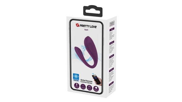 Pretty Love Clitoral Vibrator Purple AARI