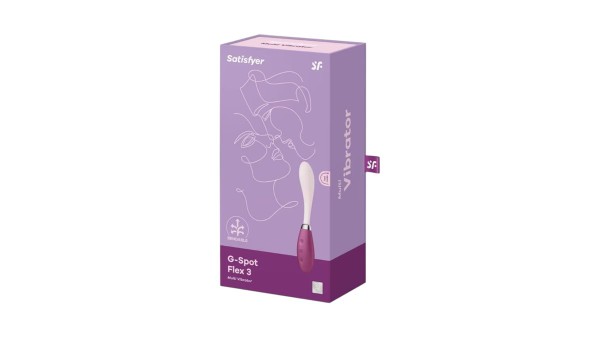 Satisfyer G-Spot Flex 3 Multi Vibrator Red