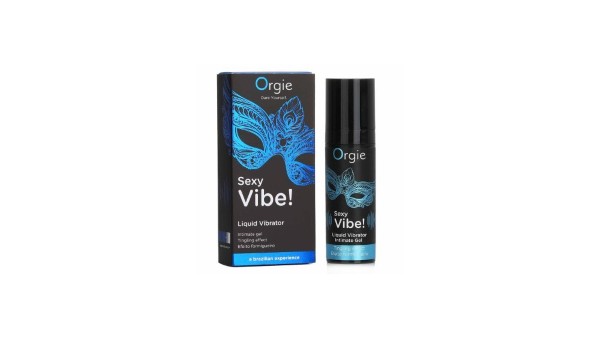 ORGIE Sexy Vibe! Liquid Vibrator Exciting Gel 15ml/0.5oz