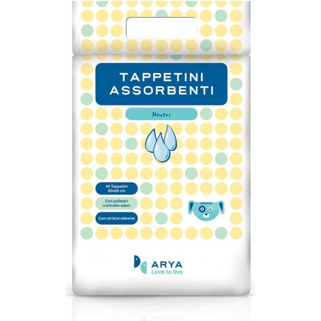 Arya Training Pads 40PC 60X60cm