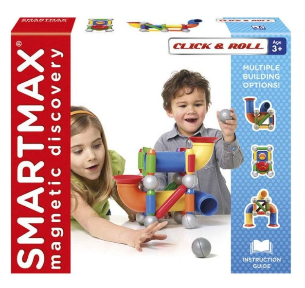 SMARTMAX MAGNETIC CLICK ROLL 30PCS 3-6Y