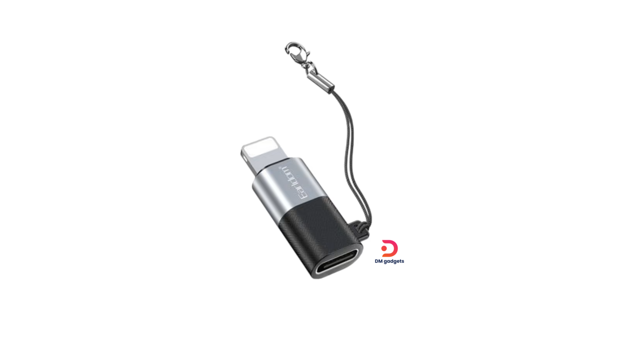 006A#Earldom® TC-17 Usb-C To Lightning Adapter-Gray-Black
