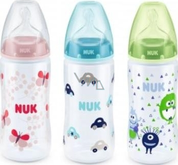 Nuk First Choice silicone spout 0-6 months bottle plastic 300 ml