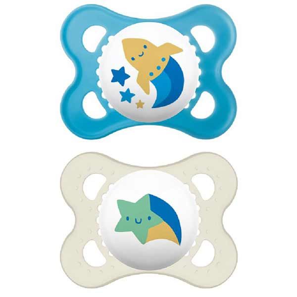 Mam Original Silicone Pacifier 2-6 months Boy 2pcs