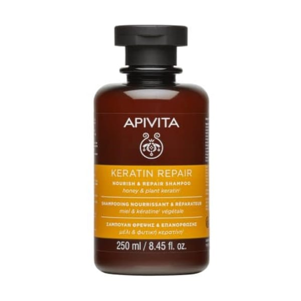 Apivita Keratin Repair Nourish & Repair Hair Shampoo With Honey & Plant Keratin, 250Ml
