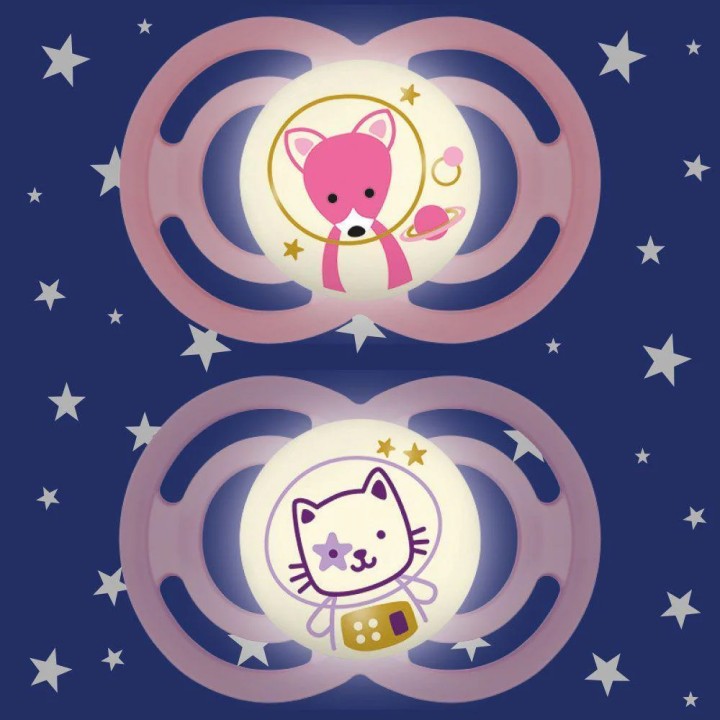 MAM PERFECT NIGHT 6+ DPACK PINK