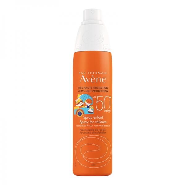 Avene Eau Thermale Sunscreen Spray Enfant SPF50+ Kids Sunscreen No Fragrance 200ml
