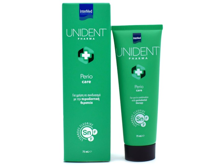 Unident Pharma Perio Care Για Χρήση Σε Συνδυασμό Με Τη Περιοδοντική Θεραπεία.