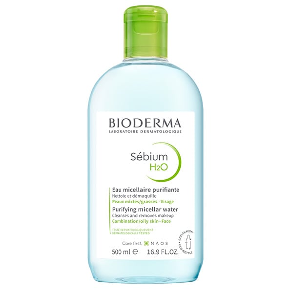 Bioderma Sebium H2O Micellar makup remover, 500ml