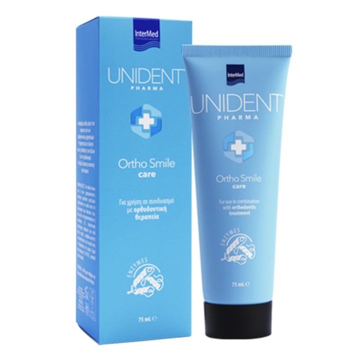 Unident Pharma Ortho Smile Care Για Χρήση Σε Συνδυασμό Με Την Ορθοδοντική Θεραπεία.