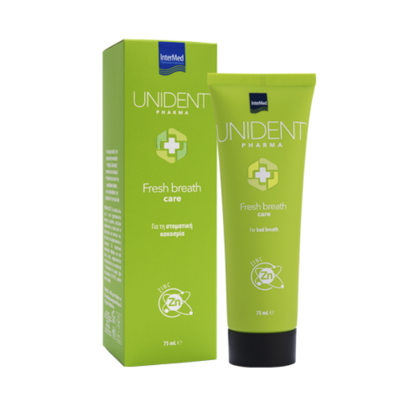 Unident Pharma Fresh Breath Care Για Στοματική Κακοσμία.