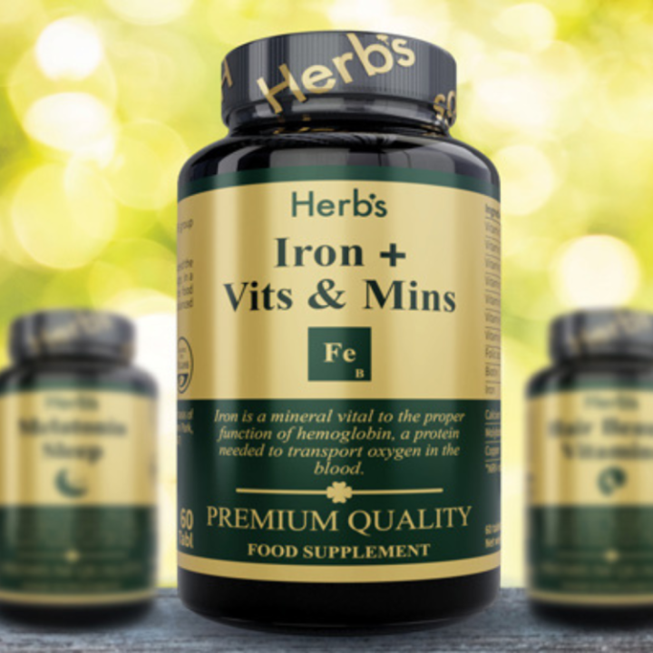 Herbs Iron Multivitamins & Minerals 60Tabs