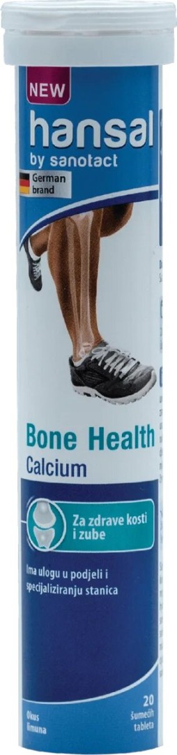 Hansal Bone Health Calcium 20 Tablets