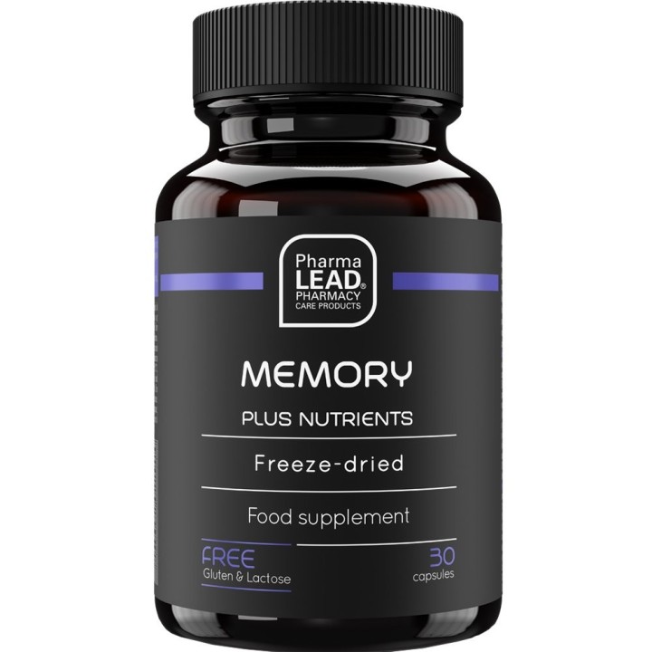 Pharmalead Black Range Memory food supplement Plus Nutrients 30caps
