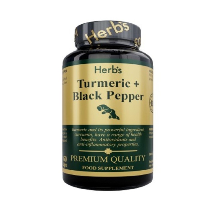 Turmeric & Black Pepper Capsules 1000Mg/500Mg 60