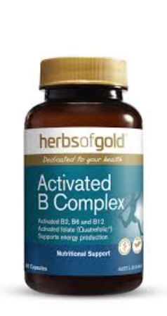 Herbs Of Gold Activated B Complex 60 Capsules