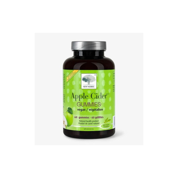 New Nordic Apple Cider 60 Gummies