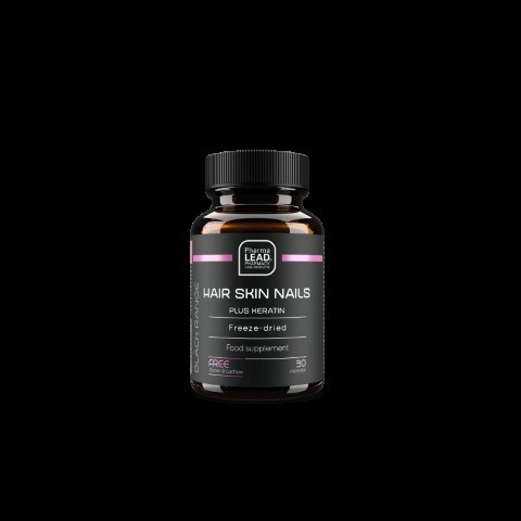 Pharmalead Black Range Hair Skin Nails Plus Keratin 30caps