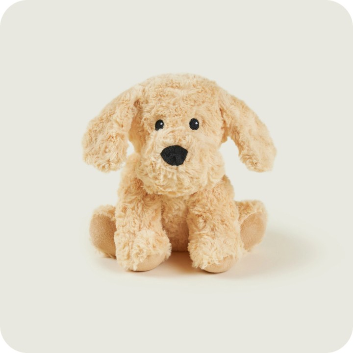 Warmies Brown Dog, Cockapoo Cozy Plush Microwavable Toy