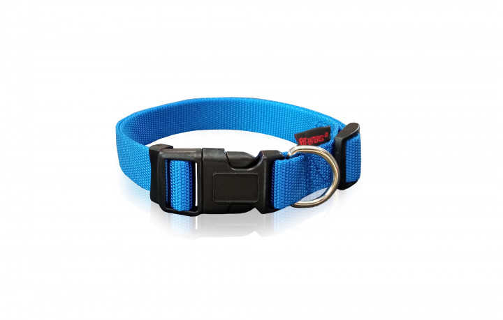 Pet-Intrest Collar BLUE 19x33cm 10mm Width XS