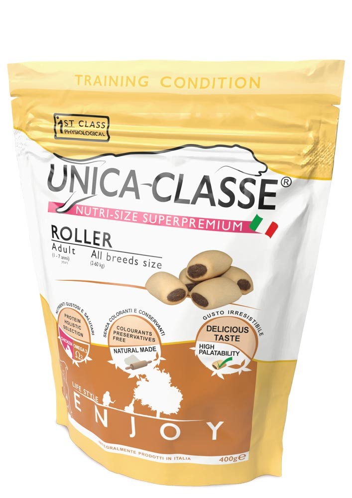 Unica Classe Roller Enjoy Adult All breeds Dog Biscuits 400gr