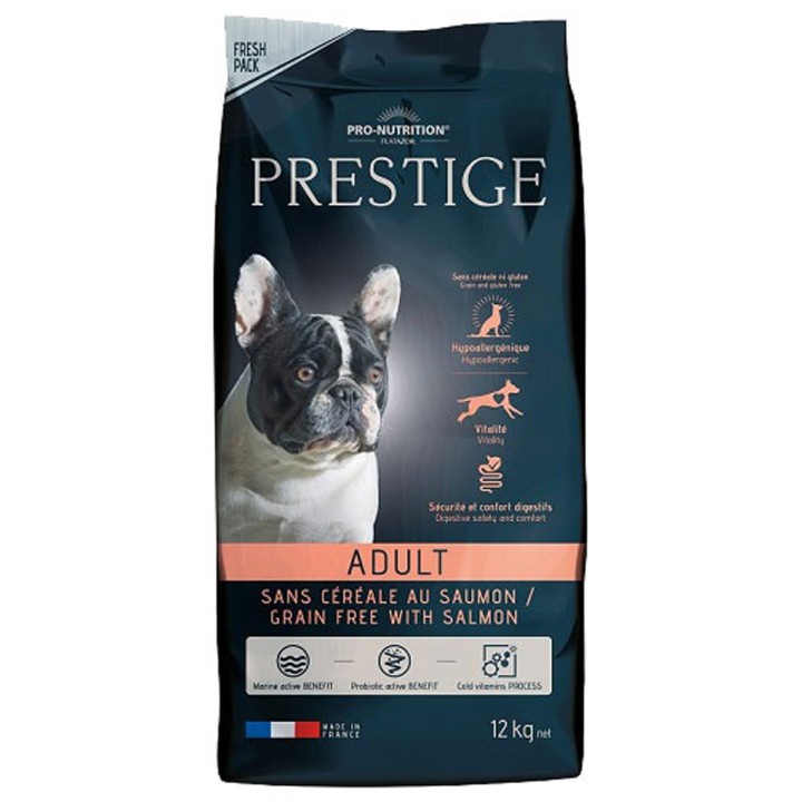 Prestige Pro-Nutrition Super Premium Adult All Breeds Grain Free Salmon 12kg