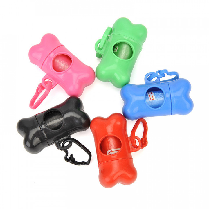 Poop Bags & Dispenser (3 Pcs)