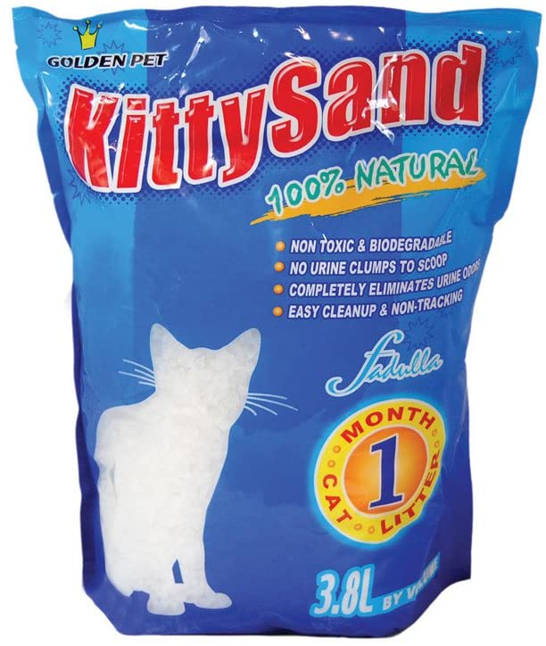 Kitty Sand Silica Gel Cat Litter 16L