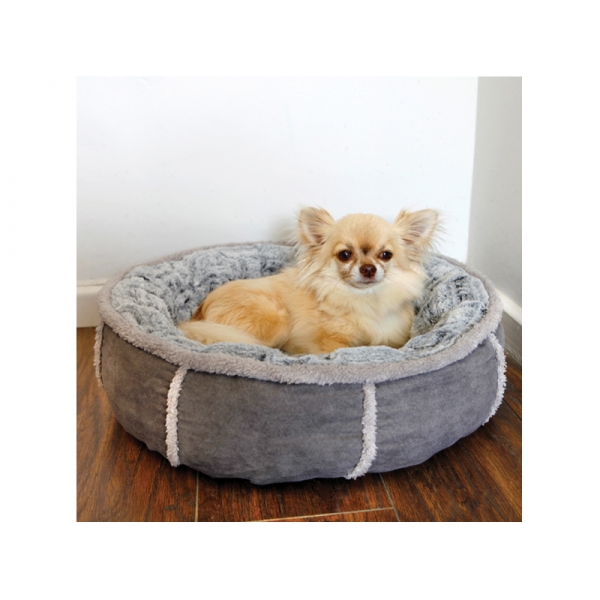 Deep Plush Grey Donut (76cm)