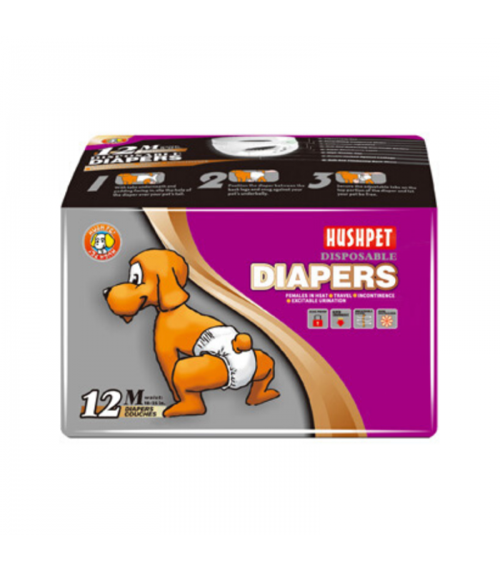 Hash Pet Diapers MD 7-16kg 45-63cm