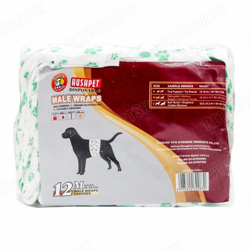 Hash Pet Male Wrap Medium 46-60cm