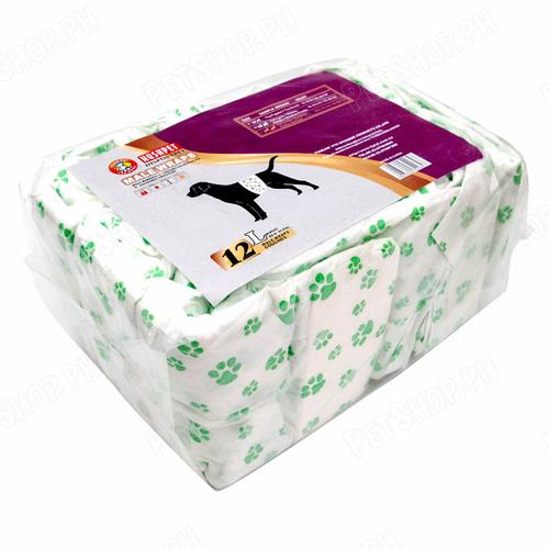 Hash Pet Male Wrap Large 60-80cm