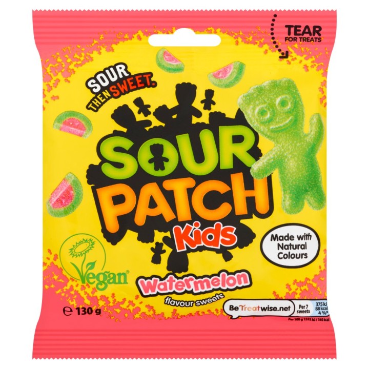 SOUR PATCH KIDS STRAWBERRY 130G