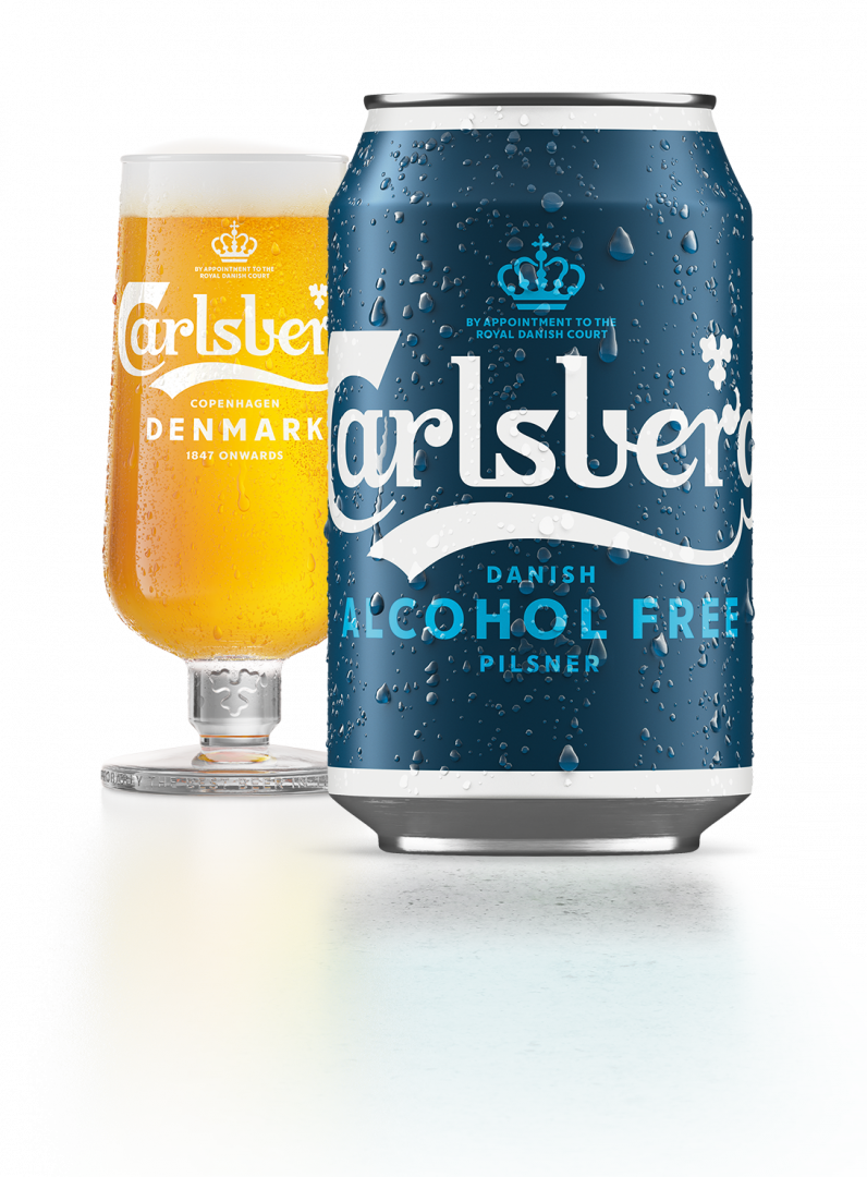 CARLSBERG Beer ALCHOHOL FREE BOTTLE 330ML